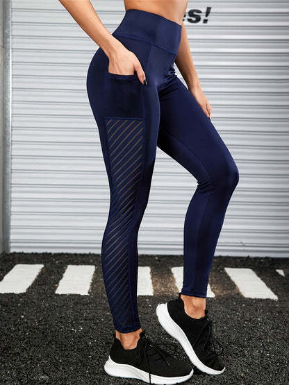 Women’s Yoga Fitness Cropped Leggings – High Stretch Tight Workout Pants