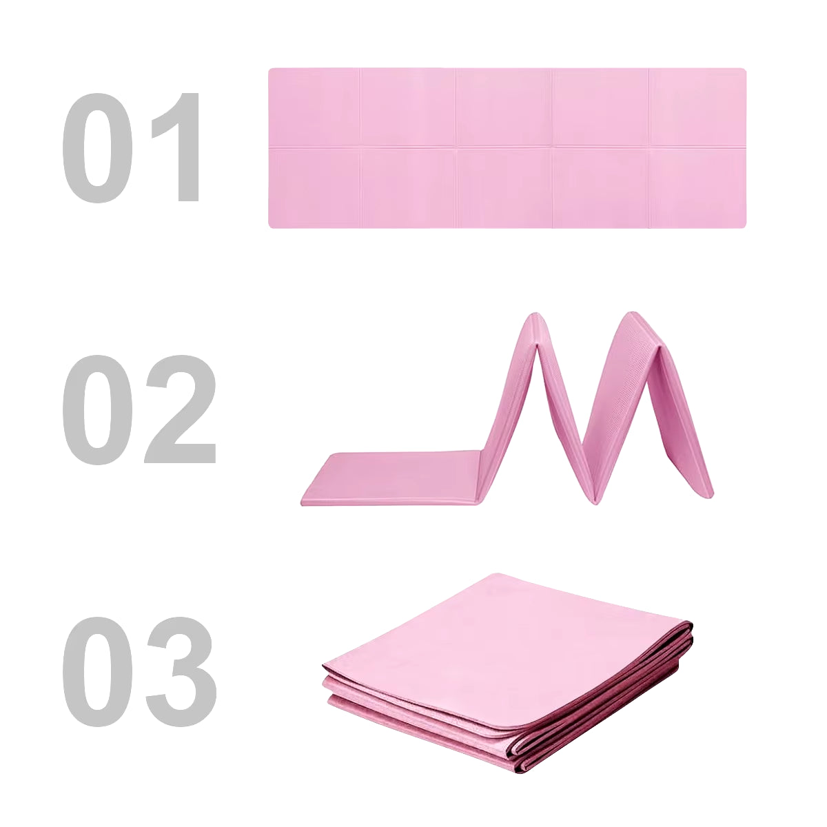 4mm Thick EVA Anti-Slip Yoga Mat – Fitness Exercise Mat for Yoga, Pilates, Stretching & Gym Workouts