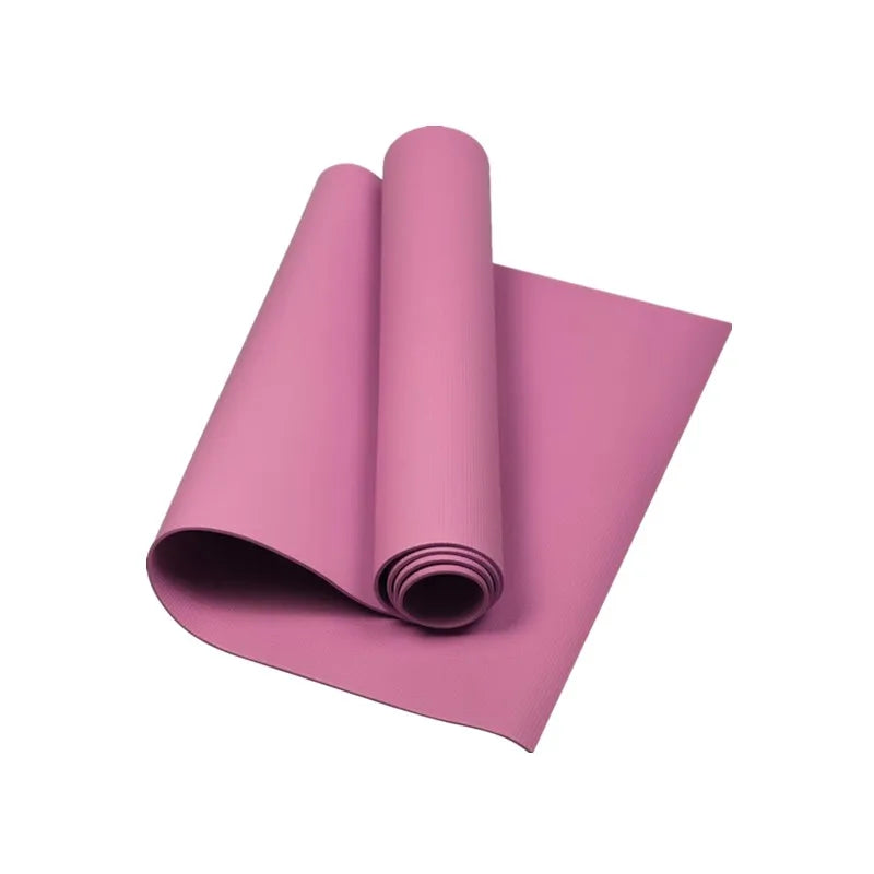 4mm Thick EVA Anti-Slip Yoga Mat – Fitness Exercise Mat for Yoga, Pilates, Stretching & Gym Workouts