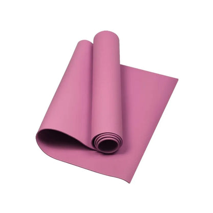 4mm Thick EVA Anti-Slip Yoga Mat – Fitness Exercise Mat for Yoga, Pilates, Stretching & Gym Workouts