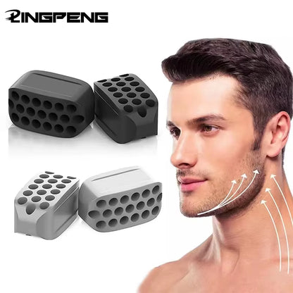 Silicone Jaw Exerciser & Facial Toner – Jawline Fitness Ball for Neck Toning, Double Chin Reduction & Facial Workout