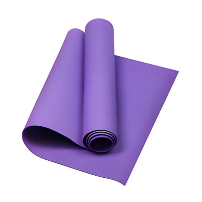 4mm Thick EVA Anti-Slip Yoga Mat – Fitness Exercise Mat for Yoga, Pilates, Stretching & Gym Workouts