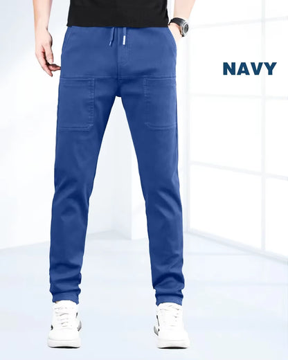 Multi-Pocket Durable Cargo Pants  Waterproof High Elastic