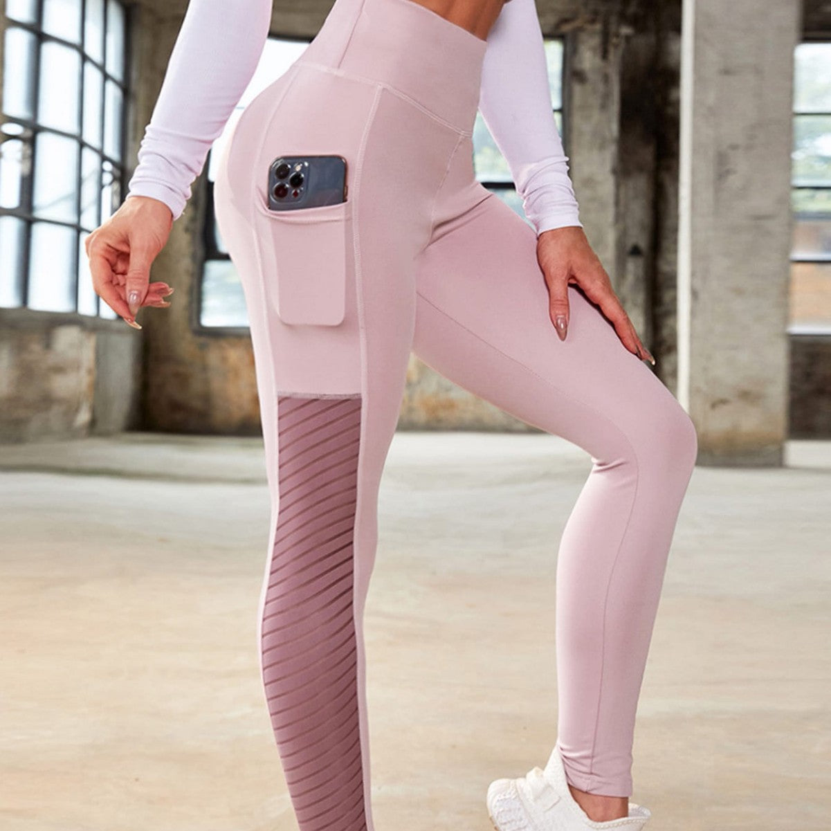 Women’s Yoga Fitness Cropped Leggings – High Stretch Tight Workout Pants